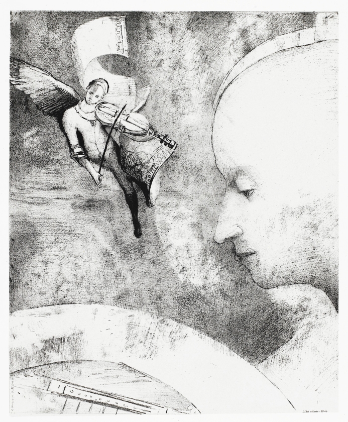 Odilon Redon, L’art céleste (De hemelse kunst) – The celestial art, 1894. (kröller-müller museum)