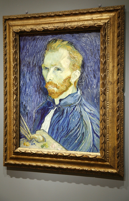 Vincent Van Goghs ‘Zelfportret’. De schilder leed aan een psychose toen hij zijn linkeroor afsneed. (ap / Jeff Christensen)