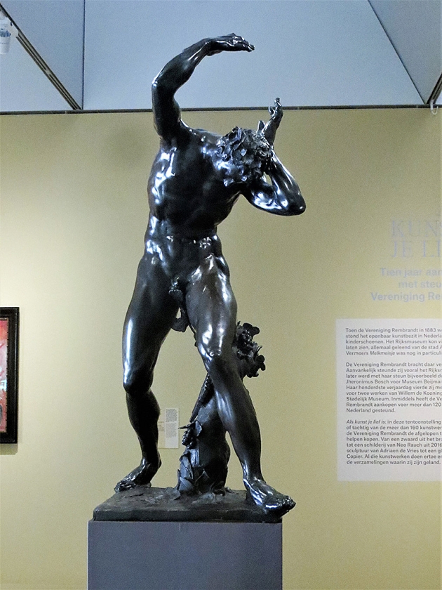 ‘Bacchant’ van Adriaen de Vries (1626). (kröller-müller museum / nd)