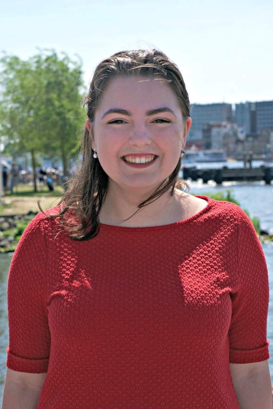 Voorzitter Anouk Gielen van het Landelijk Aktie Komitee Scholieren: ‘Laat je kind kiezen waar het gelukkig van wordt en waar hij of zij echt op zijn plek is.’ (nd en anp / Lex van Lieshout)