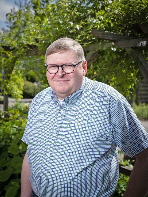 Arie van der Knijff: ‘Mijn opa was jaloers, omdat mijn oma nu zonder zonde God groot mocht maken. Dat maakte op mij als kind een enorme indruk.’ (Joost Hoving)