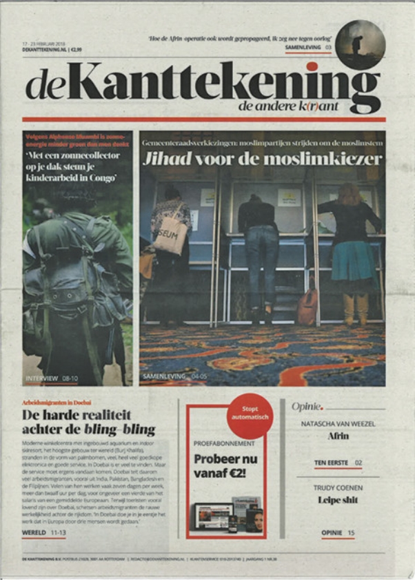 Blogs en bladen: Hoe een sportman Amerika verdeelt