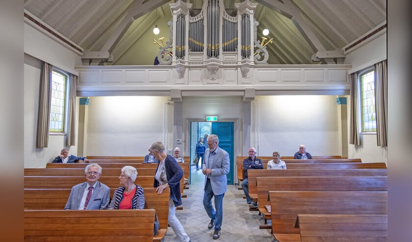 Afgelopen zondag in de Gereformeerde Kerk vrijgemaakt in Ulrum – nog even samen kerk. (Duncan Wijting)