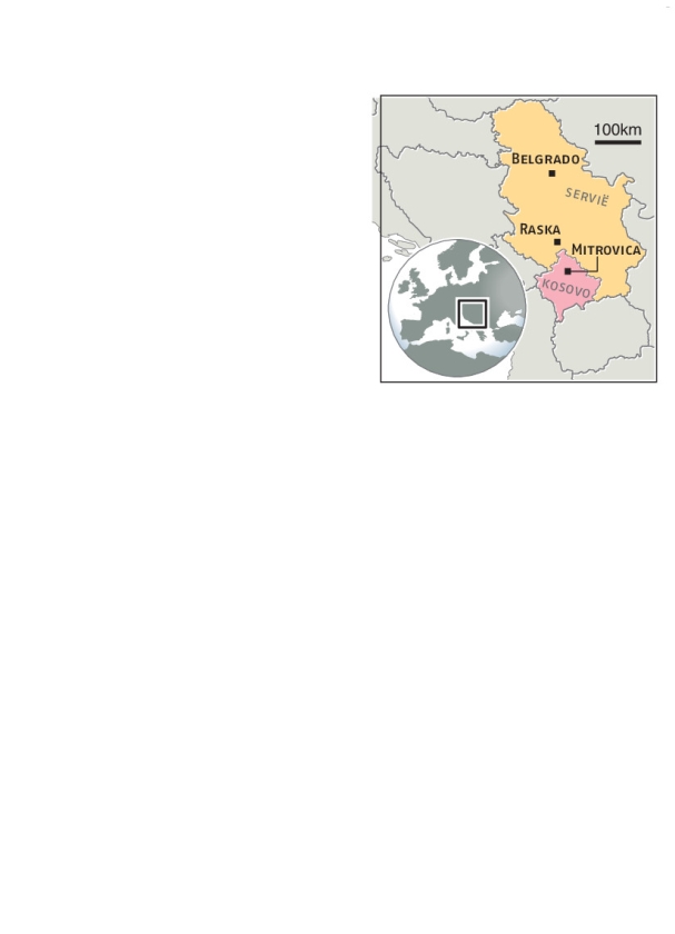 Servië en Kosovo op ramkoers door treinincident (ap / Darko Vojinovic)