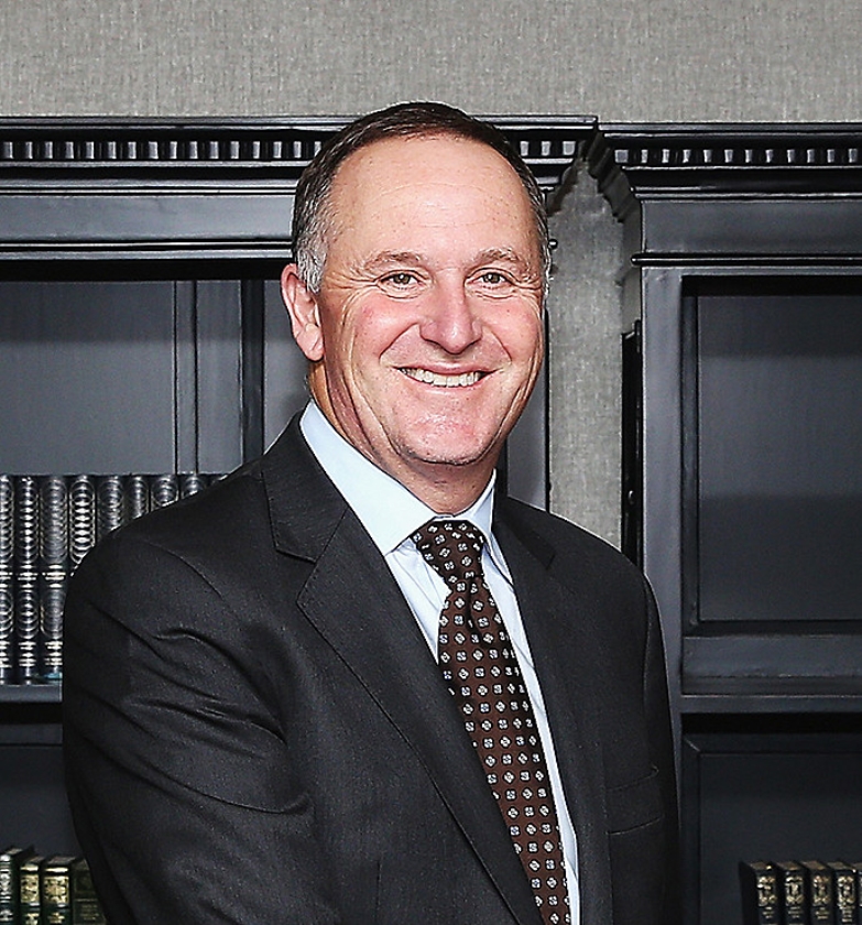 Premier John Key van Nieuw-Zeeland. (ap)