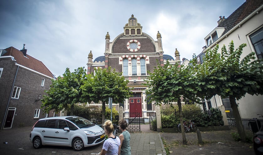 De synagoge aan de Golstraat in Deventer, die in 1892 werd gebouwd en in 1942 werd verwoest, kent een pijnlijke geschiedenis. (Carel schutte)