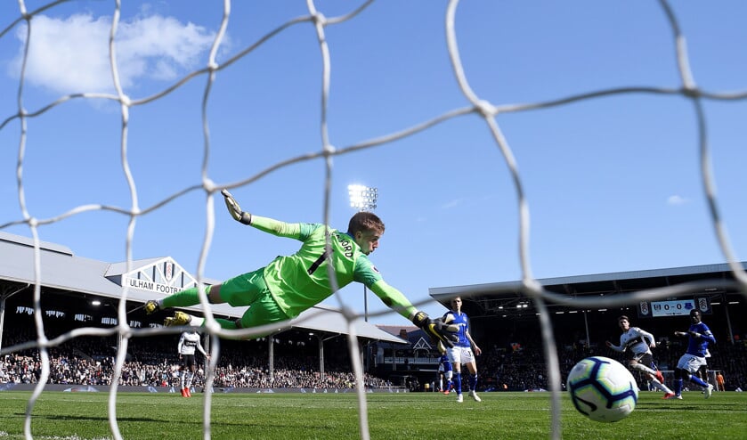 Voetbalclub Fulham, genoemd naar de wijk in West-Londen waar de club is gevestigd, speelt al vanaf 1896 op Craven Cottage. (anp / Tony O’Brien)