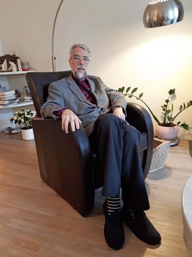 Hans Eschbach: ‘Je moet wel weten achter wie je aanloopt, anders verdwaal je.’ (nd)
