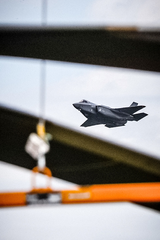 De Joint Strike Fighter (F-35) moet geen kernwapentaken krijgen. (anp / Rob Engelaar)