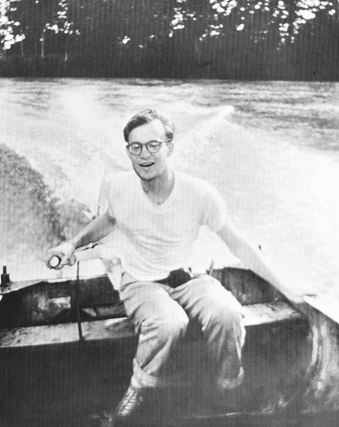 Michael Rockefeller in Nieuw-Guinea, een paar maanden voor zijn verdwijning. (ap)
