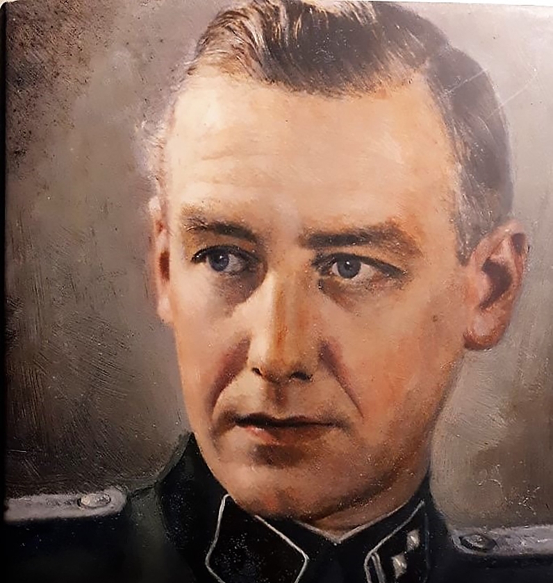 Albert Gemmeker, geschilderd door Hedda Kuyper. (uit besproken boek)