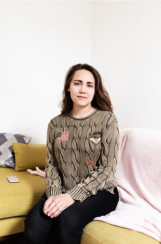 Russische student trekt Hondsrug op voor z’n studie (Katja Poelwijk)