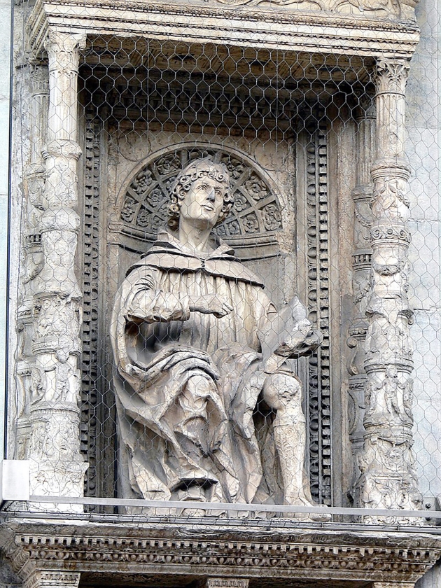 Standbeeld van Plinius de Jongere (circa 62-circa 113 na Christus). (nd)