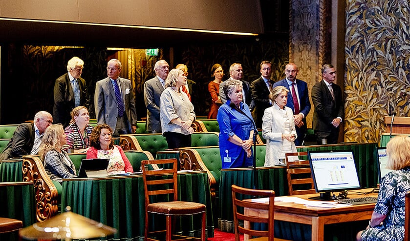 De (schijn van) belangenverstrengeling in de politiek wordt te weinig serieus genomen, zoals het lobbyen door leden van de Eerste Kamer. (anp / Robin van Lonkhuijsen)