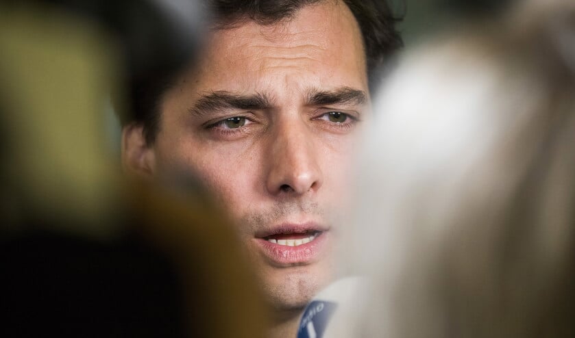 ‘Het lijkt me voor veel kerkgangers best lastig om zondags naar de Woordverkondiging te luisteren door een predikant die zich van maandag tot zaterdag in de media profileert als lid, exegeet en apologeet van Thierry Baudet.’ (anp / Bart Maat)