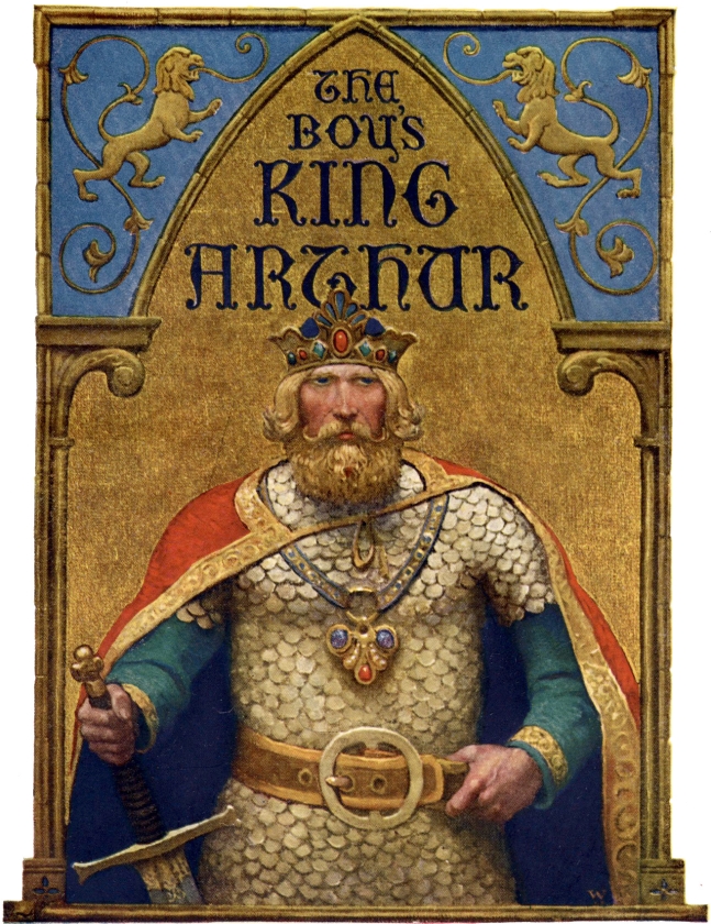Meer weten: Koning Arthur (wikimedia)