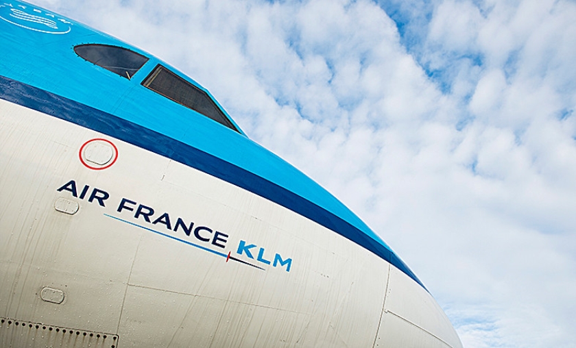 Piloten van Air France zijn ontevreden over moederbedrijf Air France-KLM, dat meer zou investeren in KLM dan in hen. (anp / Remko de Waal)