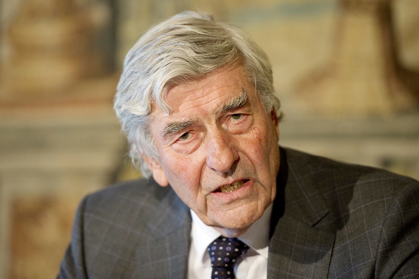 Ruud Lubbers, in 1976 minister van Economische Zaken, was betrokken bij staatssteun aan familiebedrijf Hollandia. (anp)