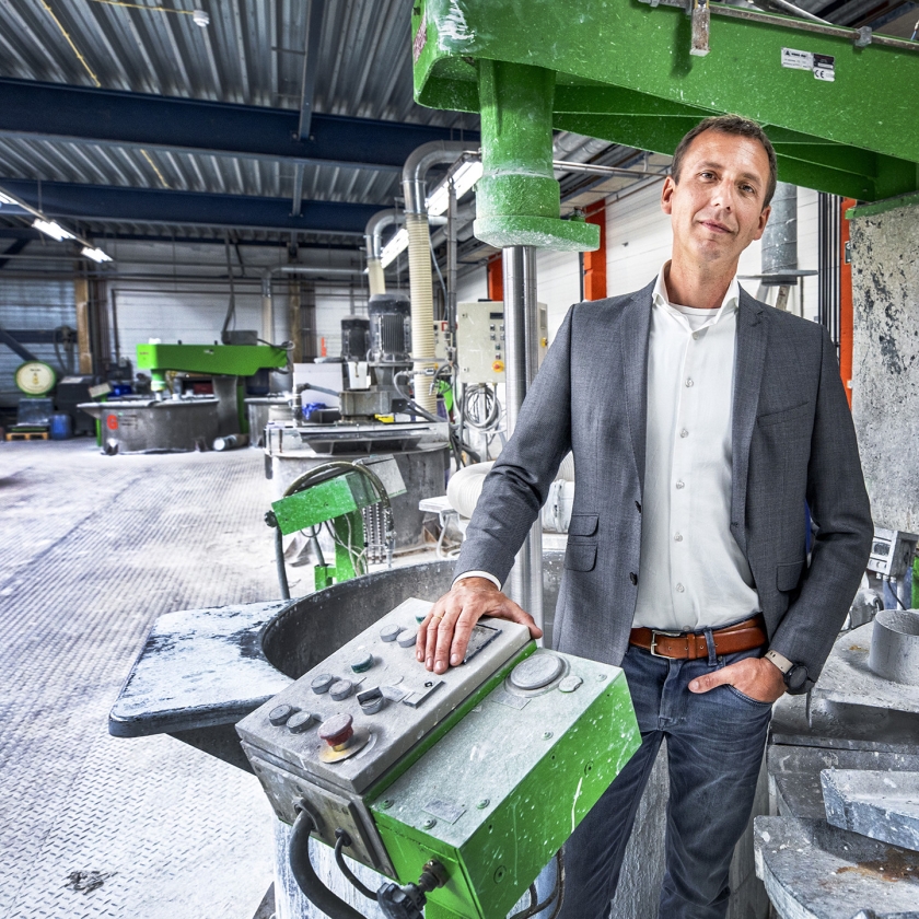 Directeur Toon van Westerhoven. (Raymond Rutting)