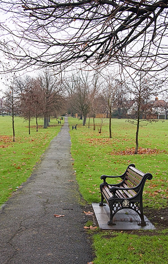 Hendon park, Hendon, Londen. (wikimedia commons / Martin Addison)