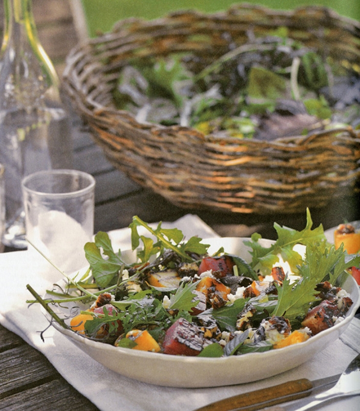 Recept: Salade met geroosterde bieten (uit besproken boek)