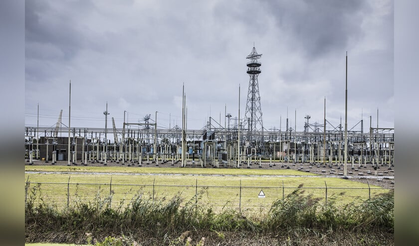 Het hoogspanningsstation in Diemen, waar de grote stroomstoring in 2015 begon. (Marlena Waldthausen)