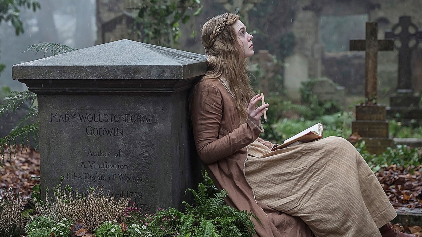 Film: Mary Shelley - Marry Shelley komt dichterbij, maar blijft ook op afstand (paradiso entertainment)