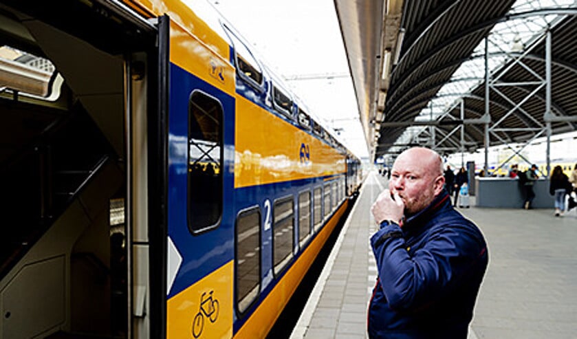 Viral: Conducteur stopt de trein voor oude vrouw die naar operatie moet (anp / Robin van Lonkhuijsen)