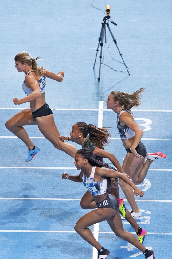Witkijker: Supersnelle vrouwen in de atletiek (anp / Olaf Kraak)