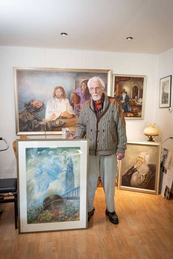Het oorlogsverhaal van Hans Pieters (87) uit Arnhem (Niek Stam)