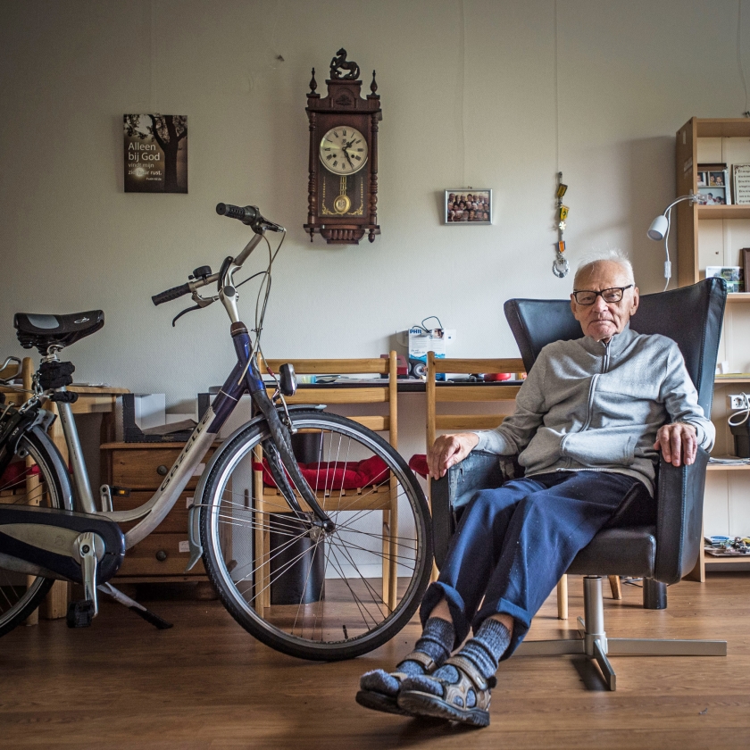‘Als kind al begon ik met het repareren van fietsen.’ (Carel Schutte)