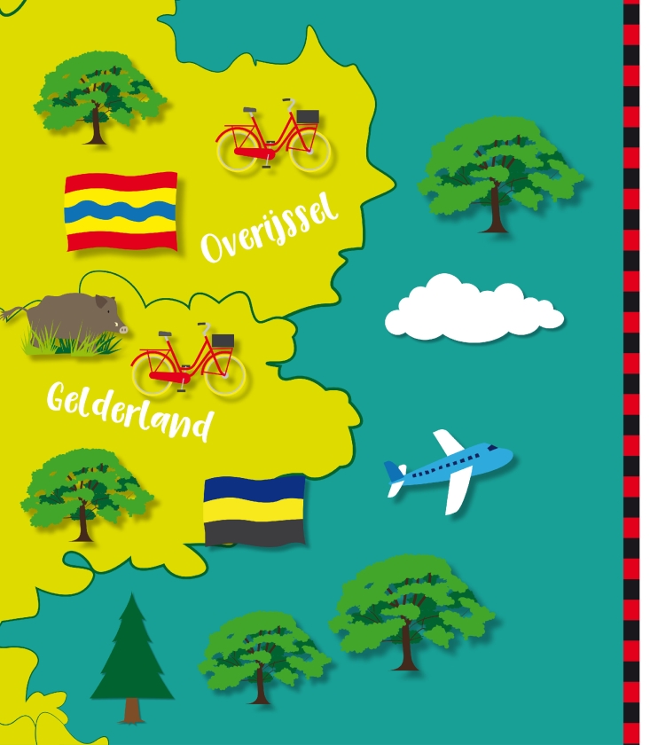 Ook een vrolijke kaart van Nederland op uw keukendeur? Verzamel de komende weken alle negen puzzelstukken.